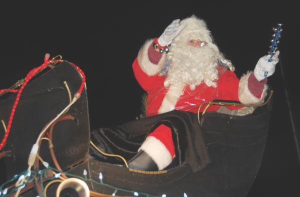 Santa Claus, Grimsby Parade, WLM Auxiliary
