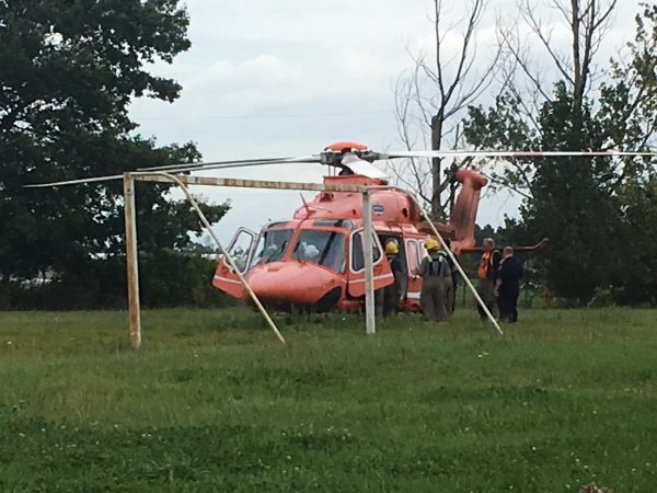 Ornge Rescue helicopter