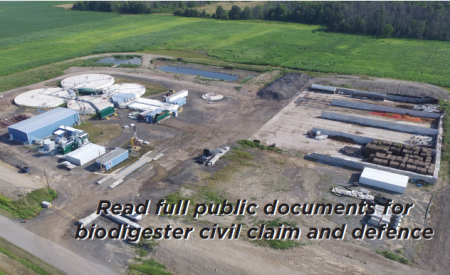 Read full public documents for biodigester civil claim and defence
