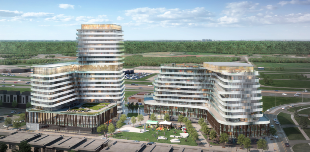 An artist's rendition of the proposed Casablanca Hotel rebuild.