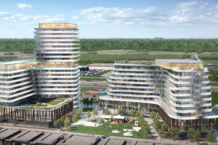 An artist's rendition of the proposed Casablanca Hotel rebuild.